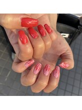 グラマラス アンジェアイ 荻窪店(glamourous ange eye)/ファイヤーネイル