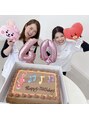 ポーラ el amor店(POLA)&nbsp;大好きなグクとテテのキャラでオーナーの誕生日をお祝いしました