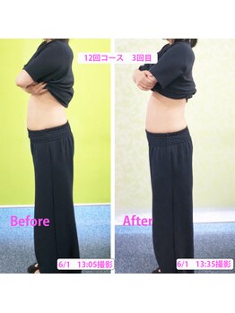 かおりビューティサロン/お腹周りスッキリ2