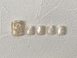 フットネイル　ニュアンス