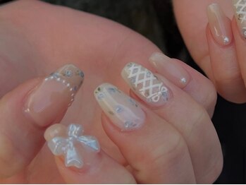 コモズネイル(komosnail)/リボンネイル