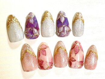 マベル(Ma belle)/5.6月マベルキャンペーンネイル