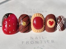 ネイルフロンティア 吉祥寺(NAIL FRONTIER)/C手描きお菓子ネイル17980円
