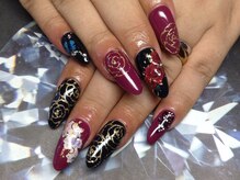 ラウト デコレーションアンドネイルサロン(Lauto Decoration&Nail Salon)/バラアートネイル