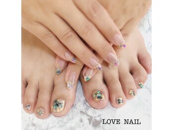 ラブネイル(LOVE NAIL)/シェルハンド&フット