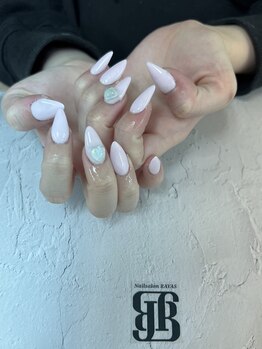 ネイルサロンレイアス(RAYAS)/単色スカルプネイル