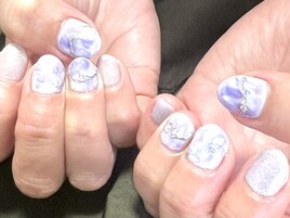 あじさいネイル