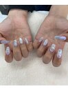 キラキラワンホンネイル