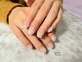 ぷっくりクリアリボン