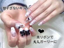 スペラ 大宮店(Spera)/10本デザイン黒リボン付きキティ