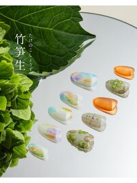2025四季_夏ネイル-竹笋生-