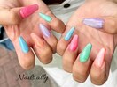 クリアリング×ネオンカラー×夏