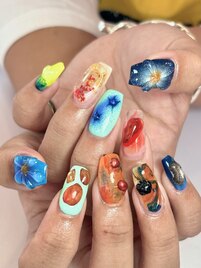 個性派ネイル