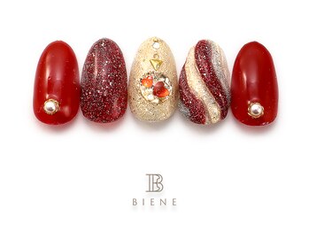 ビーネ 品川 高輪店(BIENE)/ ウィンターネイル2025-7