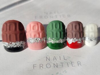ネイルフロンティア 吉祥寺(NAIL FRONTIER)/Cカラフル板チョコネイル17980円
