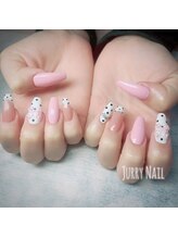 ジュリーネイル 所沢店/ドットリボン