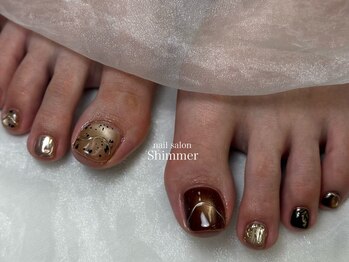 シマー(Shimmer)/フットニュアンスネイル