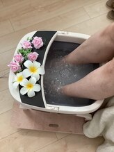 サナティオ(SANATIO)/フットバスと水素吸入