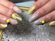 ネイルサロン ビビ(bibi)/秋色ネイル