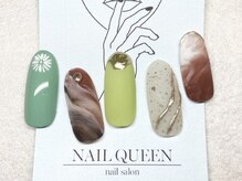ネイルクイーン(Nail Queen)/夏ニュアンスミラー♪¥8800
