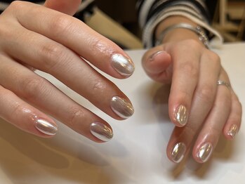 アンネ 表参道(ANNE)/【Hand】ミラーネイル