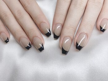 ネイルキュート アンド クールラッシュ 亀有店(nailcute & CoolLash)/クールフレンチ