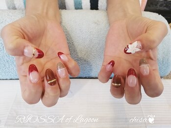 リオッサ オブ ラグーン(RIOSSA of Lagoon)/くすみｘボアプルメリア