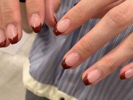 秋ボルドーフレンチ