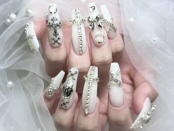 ビジュティエール(Bijoutier)の写真/自然で美しい長さ出し★シンプル~アートし放題まで幅広く◎推しネイル/キャラクターネイルOKでイベントにも