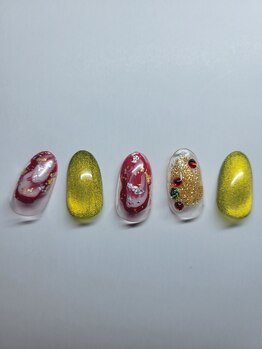 スターガーデン 小竹向原店/冬ネイル