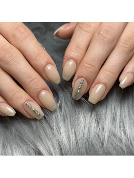 アース 新瑞橋店(HAIR & MAKE EARTH)/ワンカラー×ワンポイントパーツ