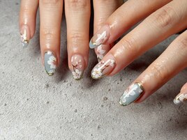 お花ネイル