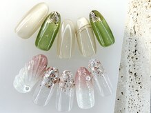 ウィンクルム(VINCULUM)の雰囲気(初回オフ無料!8月おすすめネイル♪上段¥7500- 下段¥8000- )