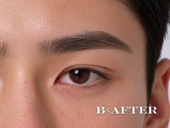 ビーアフターサロン 横浜店(B<AFTER SALON)の写真/【メンズ眉毛サロン】メンズ眉毛ワックスでお顔の印象UP!骨格や眉毛,雰囲気に似合うようなデザインをご提案