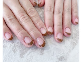 ネイルサロン ティフィン(tiffin)/~ブラウンフレンチ~