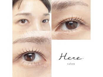 ヒア(Here.)/まつげパーマ/眉毛/アイブロウ