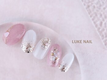 ルークネイル 恵比寿店(LUKE NAIL)/シェルホログラムネイル 春夏秋