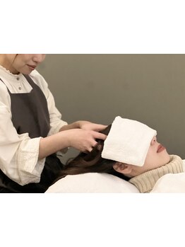 ヘッドスパで癒されたい