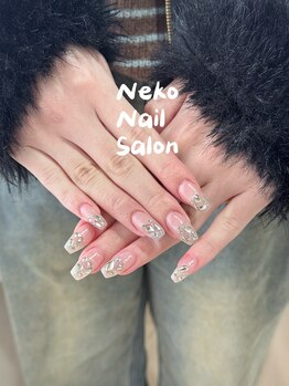 ネコ(Neko)/埋め尽くし キラキラ パーツ