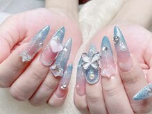 シーアンドビーネイル(C&B Nail)/持ち込みデザイン