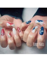 ジュリーネイル 所沢店/チェックニット