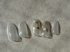 ハートホロネイル