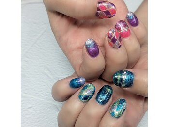 ランブルネイル(RAMBLE NAIL)の写真/【画像持ち込みOK！】高クオリティで満足の仕上がり◎イベントなどの特別な日のネイルにも♪博多駅すぐ★