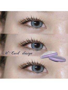 モアナ バイヘッドライト 浦添店(Moana by HEADLIGHT)/まつ毛パーマ Uカールデザイン♪