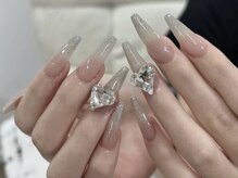 ビジューネイル(bijou nail)/ラメグラデ