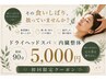 【食いしばり・エラ張り・歯軋り】ドライヘッドスパ×内臓整体 初回90分 