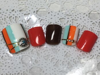 ネイルサロン リリオ(Nail Salon Ririo)/オシャレストラップネイル