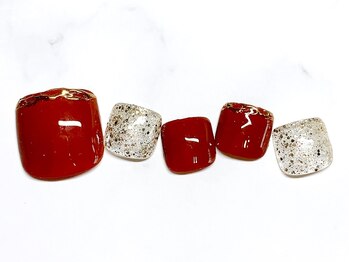 WRネイルズ(WR Nails)/【FOOT】エレガント定額