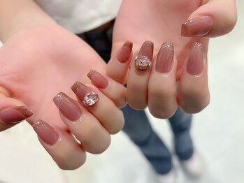 ビューティービースト フォー ネイルアンドアイラッシュ 熊本店(beauty:beast)/ラメフレンチ