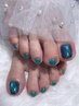 【足元から華やかに☆】フットネイル☆ワンカラー